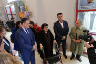 Bürgermeister Dimitris Kostouros eröffnete das Museum