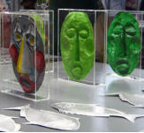 Erinnert ein bisschen an die goldene Maske des Agamemnon.