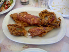 Frittierte Kalamares