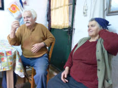 Takis und Vangelio empfangen gern Gäste