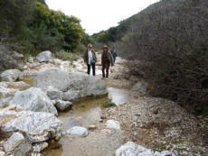 Der geheimnisvolle Fluss wird nach oben immer stärker