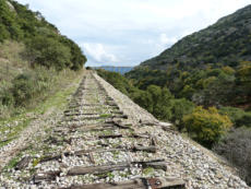 ...und sind auf langen Abschnitten schon gar nicht mehr eistent.